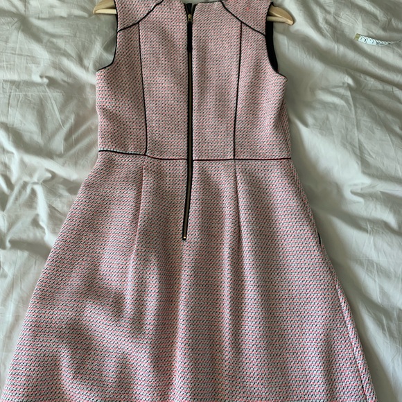 Pink Tweed Banana Republic Fit and Flare Dress - Picture 2 of 6